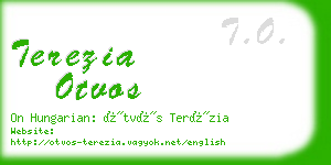 terezia otvos business card